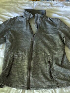 Collins Aerospace RTX Port Authority Striped Zip Up Jacket